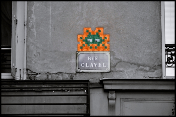 Space Invader Paris