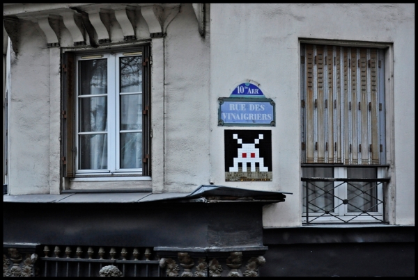 Space Invader Paris
